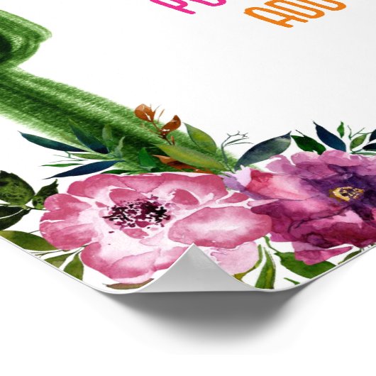 メキシコカラフルンマルガリータバー徴候 ポスター (角)