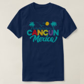 メキシコカンクンメキシコ旅行好き夏期休暇 Tシャツ (デザイン正面)