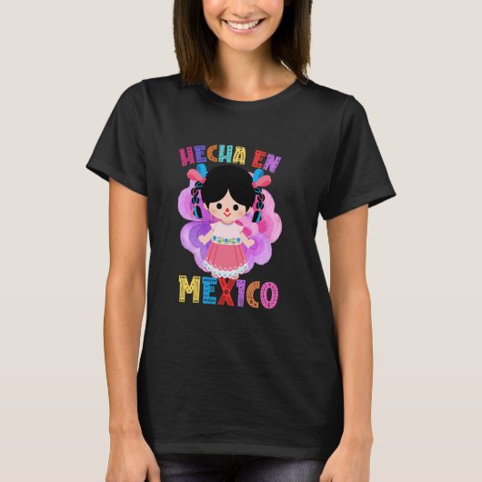 メキシコガールズメキシコムニャレメキシコラグドール Tシャツ (正面)
