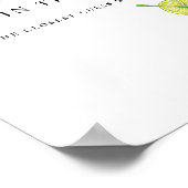 メキシコキスフィエスタブライダルシャワー標識 ポスター (角)