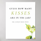 メキシコキスフィエスタブライダルシャワー標識 ポスター (正面)