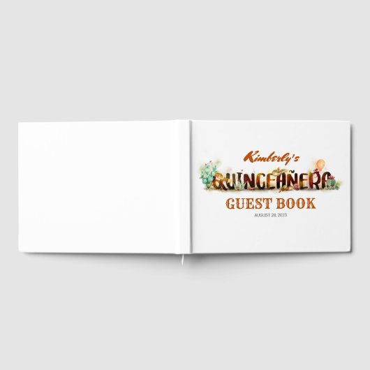 メキシコキンセアニェラ誕生日ゲストブック ゲストブック (全面)