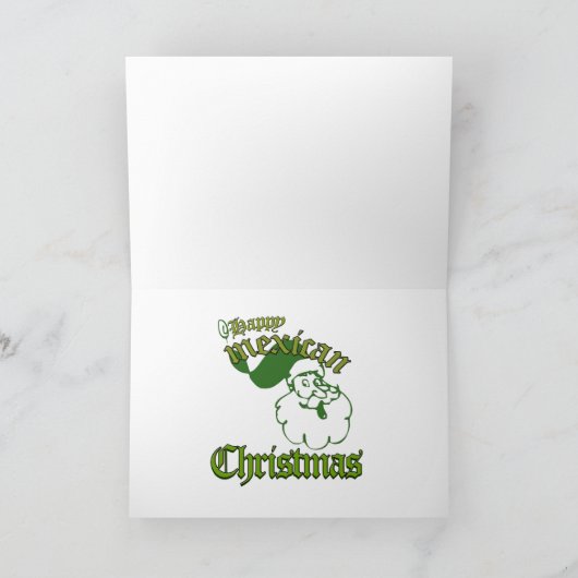 メキシコクリスマスCard_Pickあなた自身のフルーツ シーズンカード (内部)