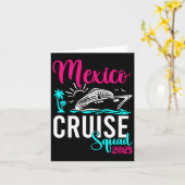 メキシコクルーズ2025家族友達バケーションM カード (黄色い花)