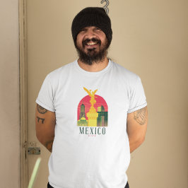 メキシコクールシティヴィンテージトラベル Tシャツ