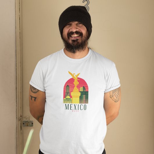 メキシコクールシティヴィンテージトラベル Tシャツ