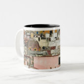 メキシコグアナフアト州グアナフアトテンプロ·デ2 ツートーンマグカップ (正面左)