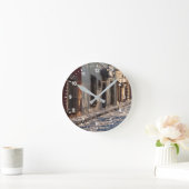 メキシココブレストン通り ラウンド壁時計 (ホーム)