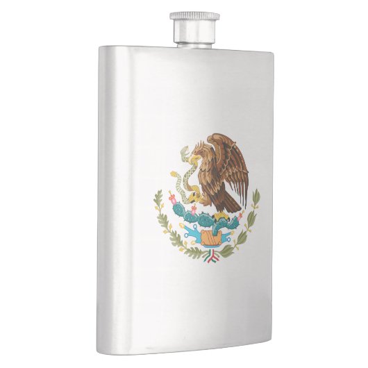 メキシココートオブアームズ – メキシコ国旗 フラスク (右)