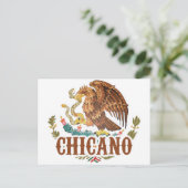 メキシココートオブアームズChicano ポストカード (スタンド正面)
