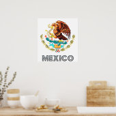 メキシココート・オブ・アームズ ポスター (キッチン)