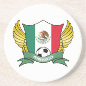 メキシコサッカーのコースター コースター (正面)