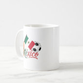 メキシコサッカーの誇り コーヒーマグカップ (正面左)