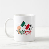 メキシコサッカーの誇り コーヒーマグカップ (左)