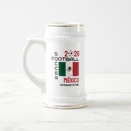 メキシコサッカーカスタムサッカー2026年いつでも ビールジョッキ