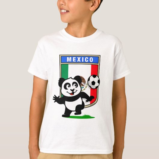 メキシコサッカーパンダ Tシャツ (正面)