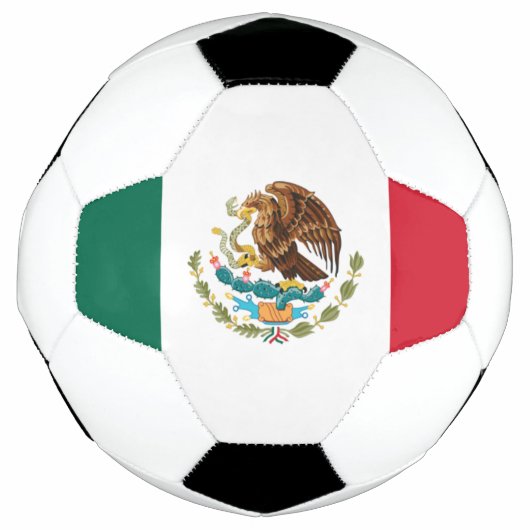 メキシコサッカーボール国旗 サッカーボール (正面)