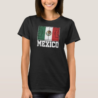 メキシコサッカー場国国旗メキシコプライド Tシャツ