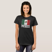 メキシコサッカー場国国旗メキシコプライド Tシャツ (正面フル)