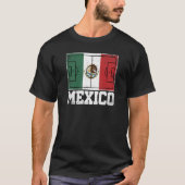 メキシコサッカー場国国旗メキシコプライド Tシャツ (正面)