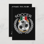 メキシコサッカー2016ファンギア 招待状 (正面/裏面)