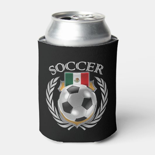 メキシコサッカー2016ファンギア 缶クーラー (缶正面)