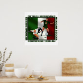 メキシコサッカー ポスター (キッチン)