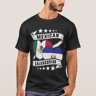 メキシコサルバドリアン半サルバドラン半メキシコF Tシャツ