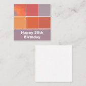 メキシコサンセットカラー ノートカード (正面/裏面)