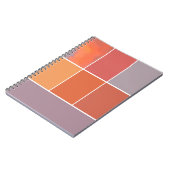 メキシコサンセットカラー ノートブック (左側)