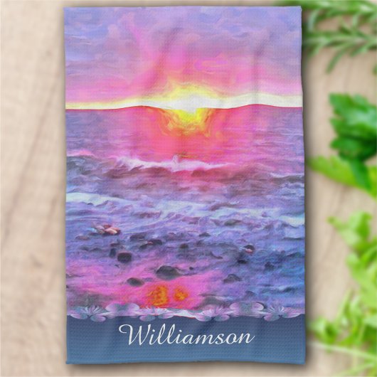 メキシコサンセット0909 キッチンタオル