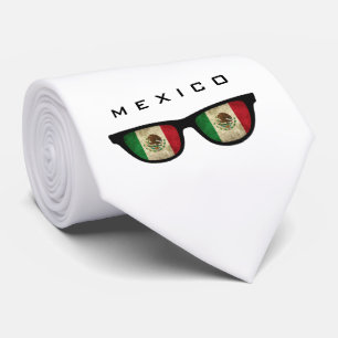 メキシコシェードカスタム文字&カラータイ ネクタイ
