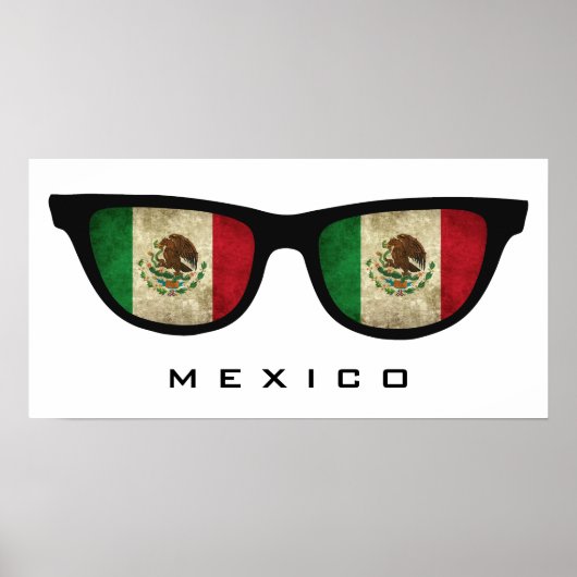 メキシコシェードカスタム文字&カラーポスター ポスター (正面)