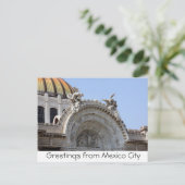 メキシコシティからの挨拶 ポストカード (スタンド正面)