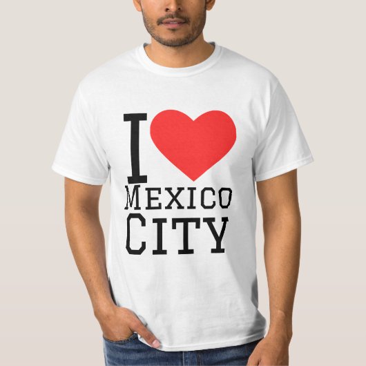 メキシコシティが大好き Tシャツ (正面)