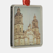 メキシコシティのカテドラルの外面 メタルオーナメント (右)