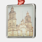 メキシコシティのカテドラルの外面 メタルオーナメント (左)