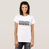 メキシコシティのパノラマ式の都市景観 Tシャツ (正面フル)