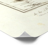 メキシコシティへのアカプルコの地図 ポスター (角)