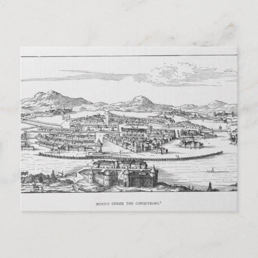 メキシコシティアンダーザコンクエロア ポストカード (正面)