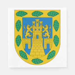 メキシコシティコートオブアームズ スタンダードランチョンナプキン