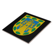 メキシコシティコートオブアームズ タイル (側面)