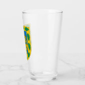 メキシコシティコートオブアームズ タンブラーグラス (左)