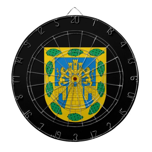 メキシコシティコートオブアームズ ダーツボード (正面)