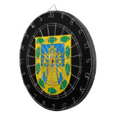 メキシコシティコートオブアームズ ダーツボード (正面右)