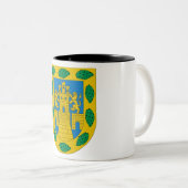 メキシコシティコートオブアームズ ツートーンマグカップ (正面右)