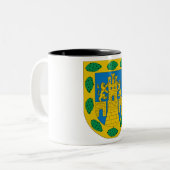 メキシコシティコートオブアームズ ツートーンマグカップ (正面左)