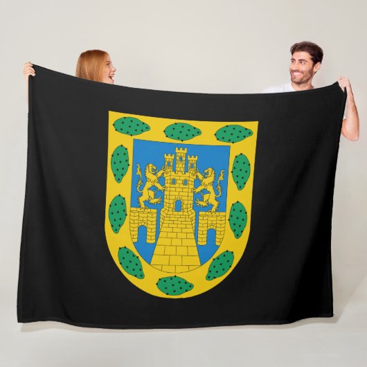 メキシコシティコートオブアームズ フリースブランケット (インサイチュ)