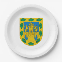 メキシコシティコートオブアームズ ペーパープレート