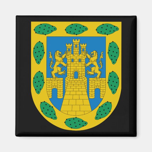 メキシコシティコートオブアームズ マグネット (正面)